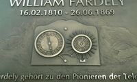 Erinnerungstafel, Gedenktafel, Gedenkplatte in Bronze mit Grafik